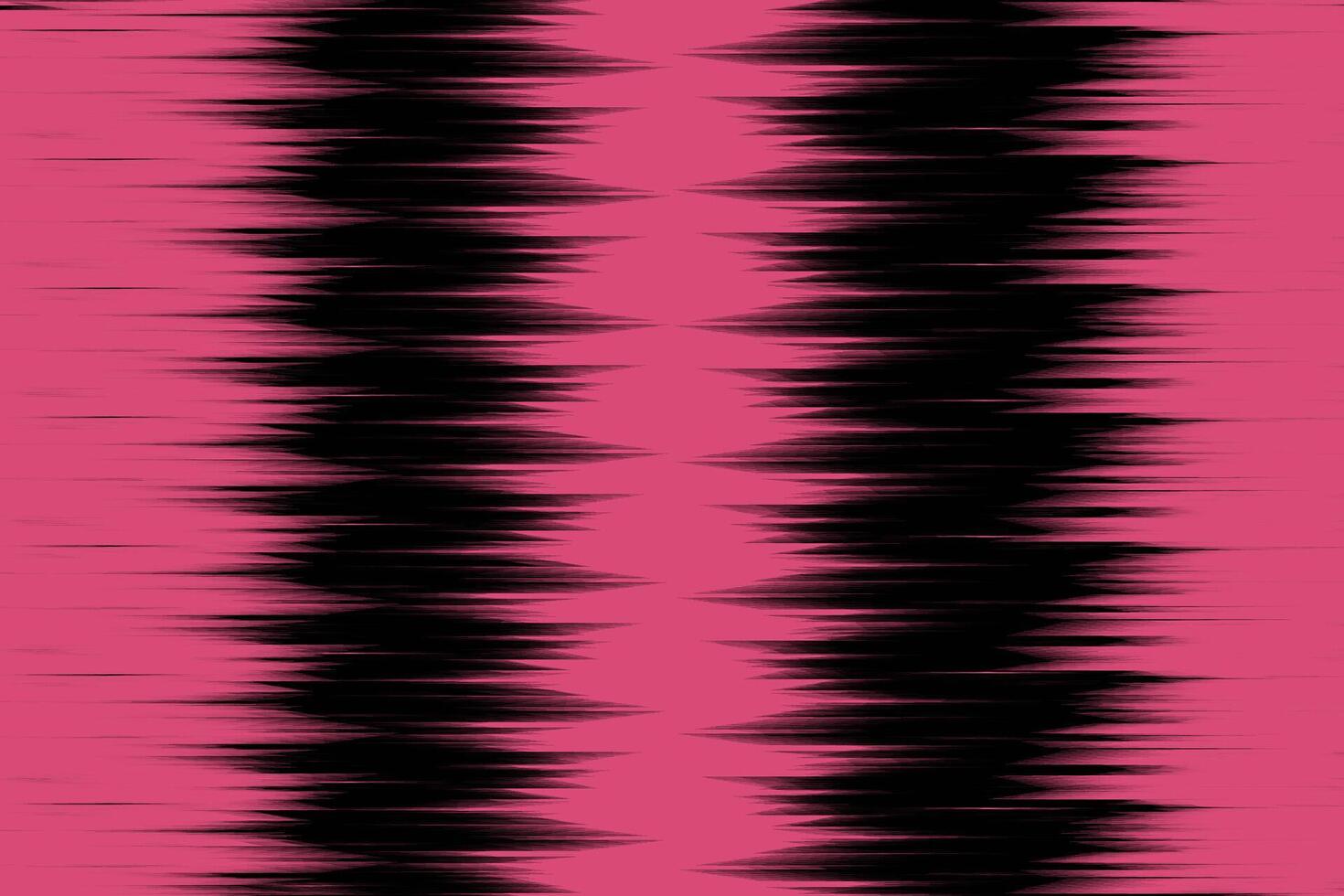 Pink and black abstract background. Ikat Pattern Design for Fabric, clothing, textile, wrapping vector