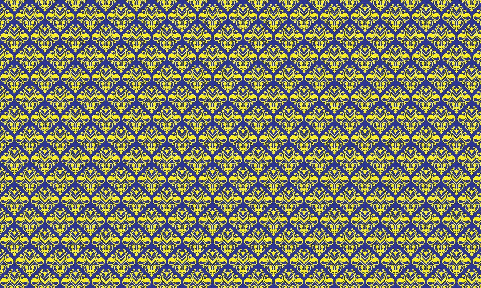 Seamless Art Pattern with Golden Ornamental Design vector