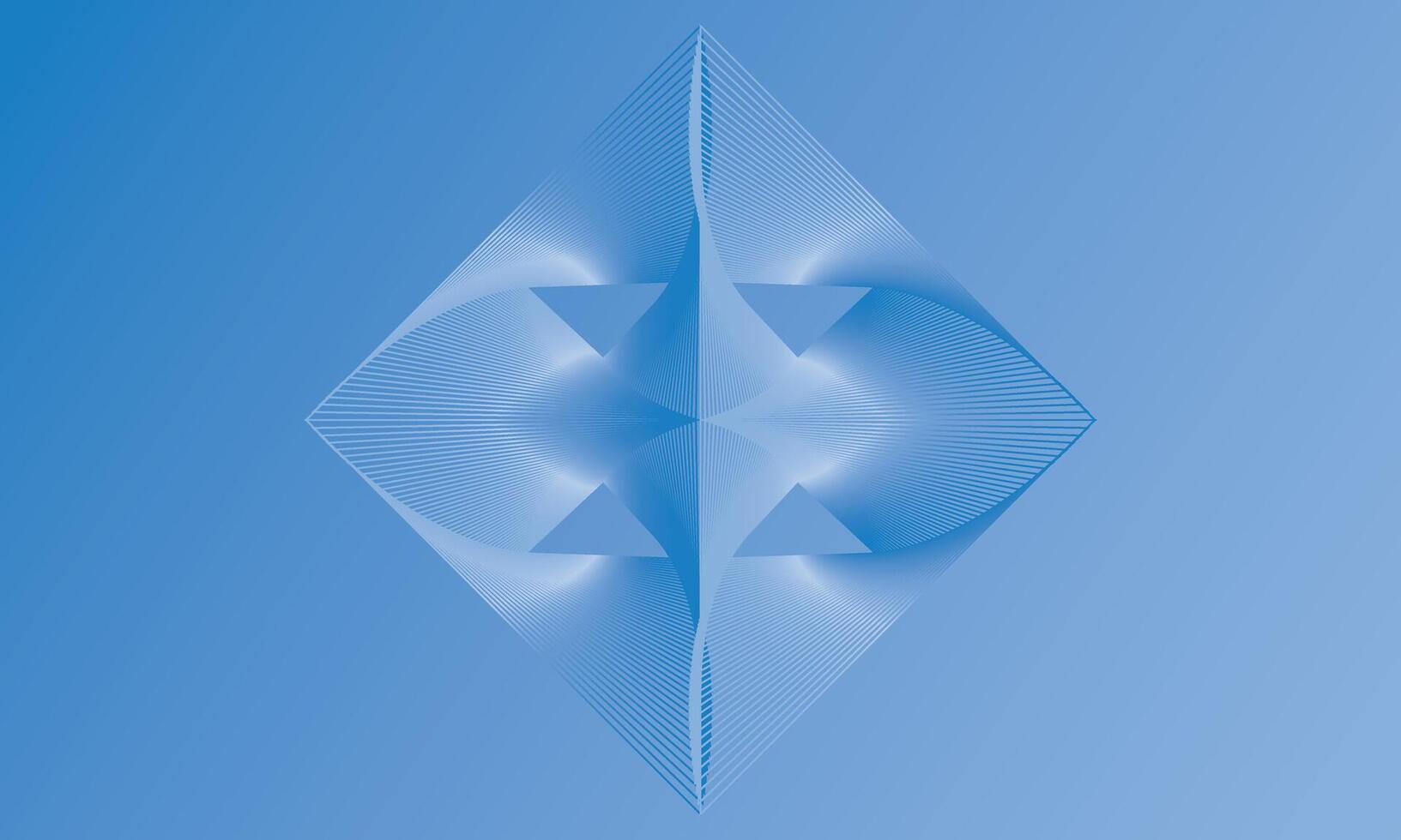 Decoration design on Blue background with festive elements and winter holiday theme vector