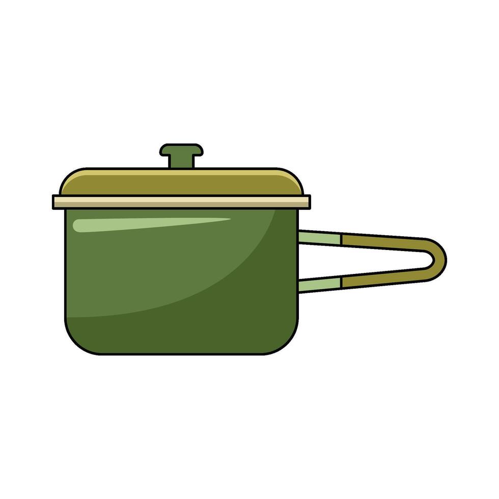 illustration of Mess Kit vector