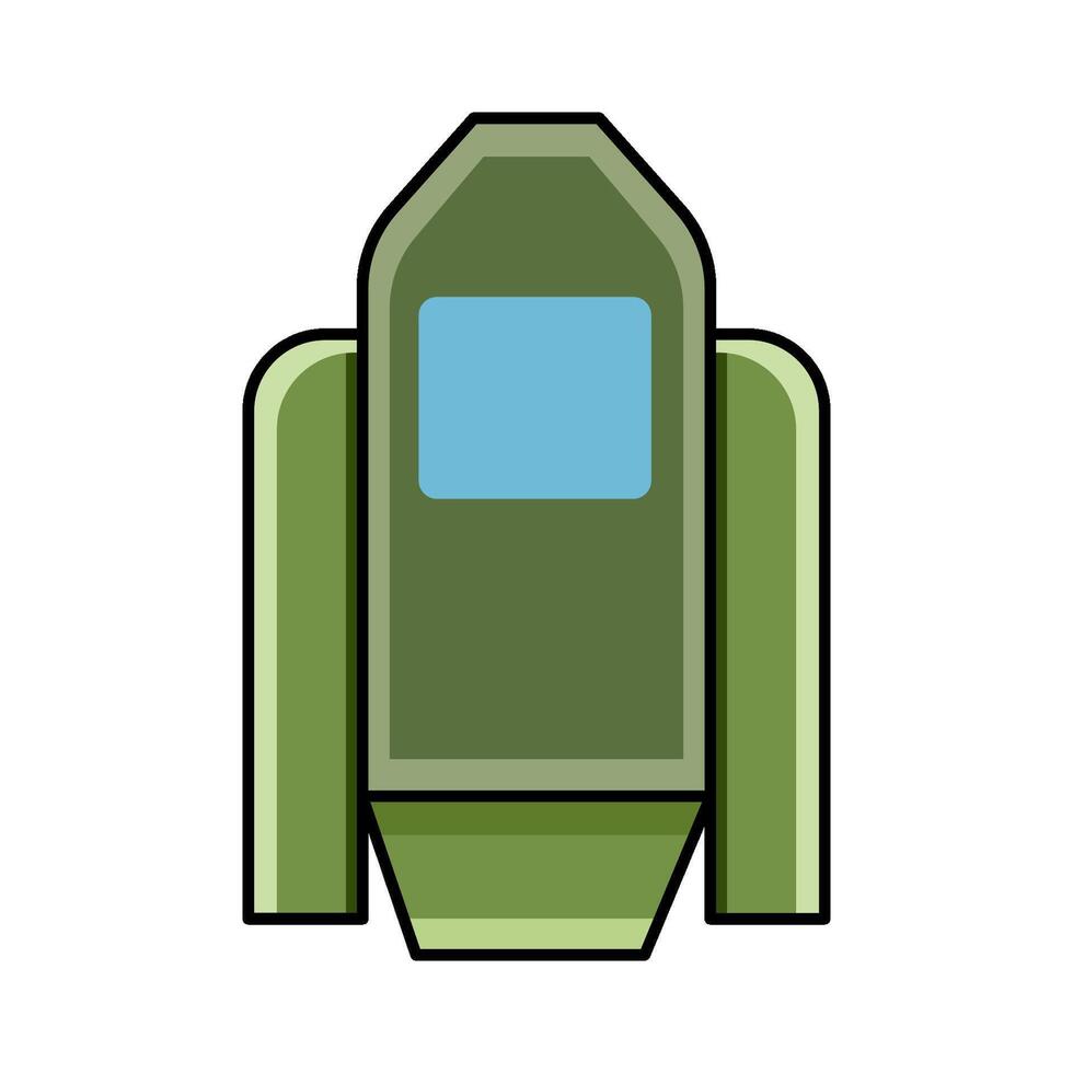 illustration of Military rocket vector