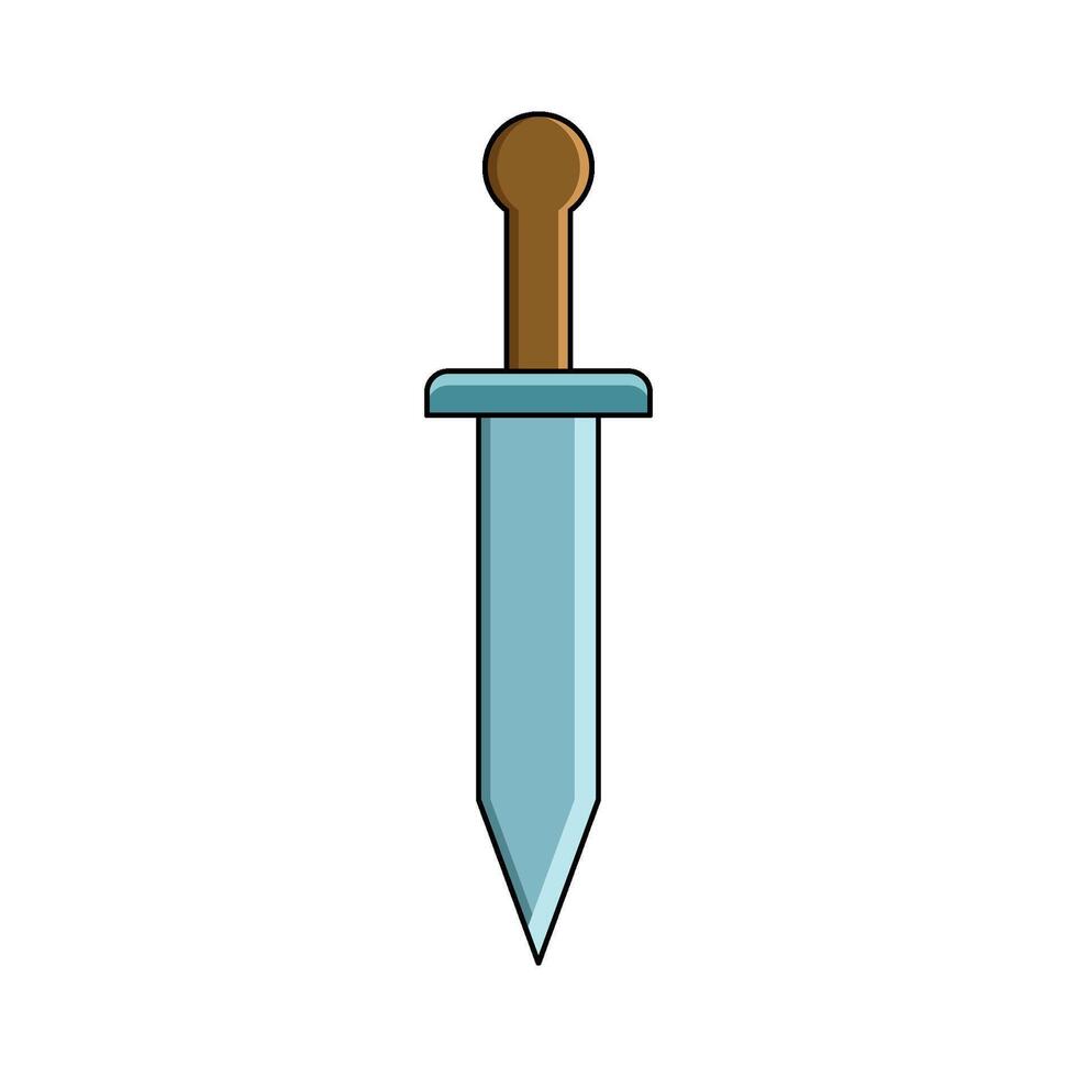 illustration of Simple Sword vector