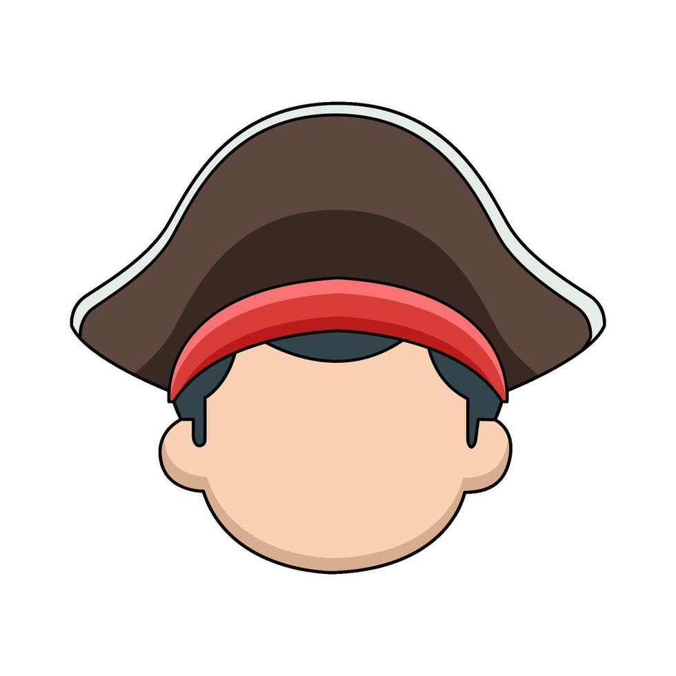 Boy in Pirate Costume vector