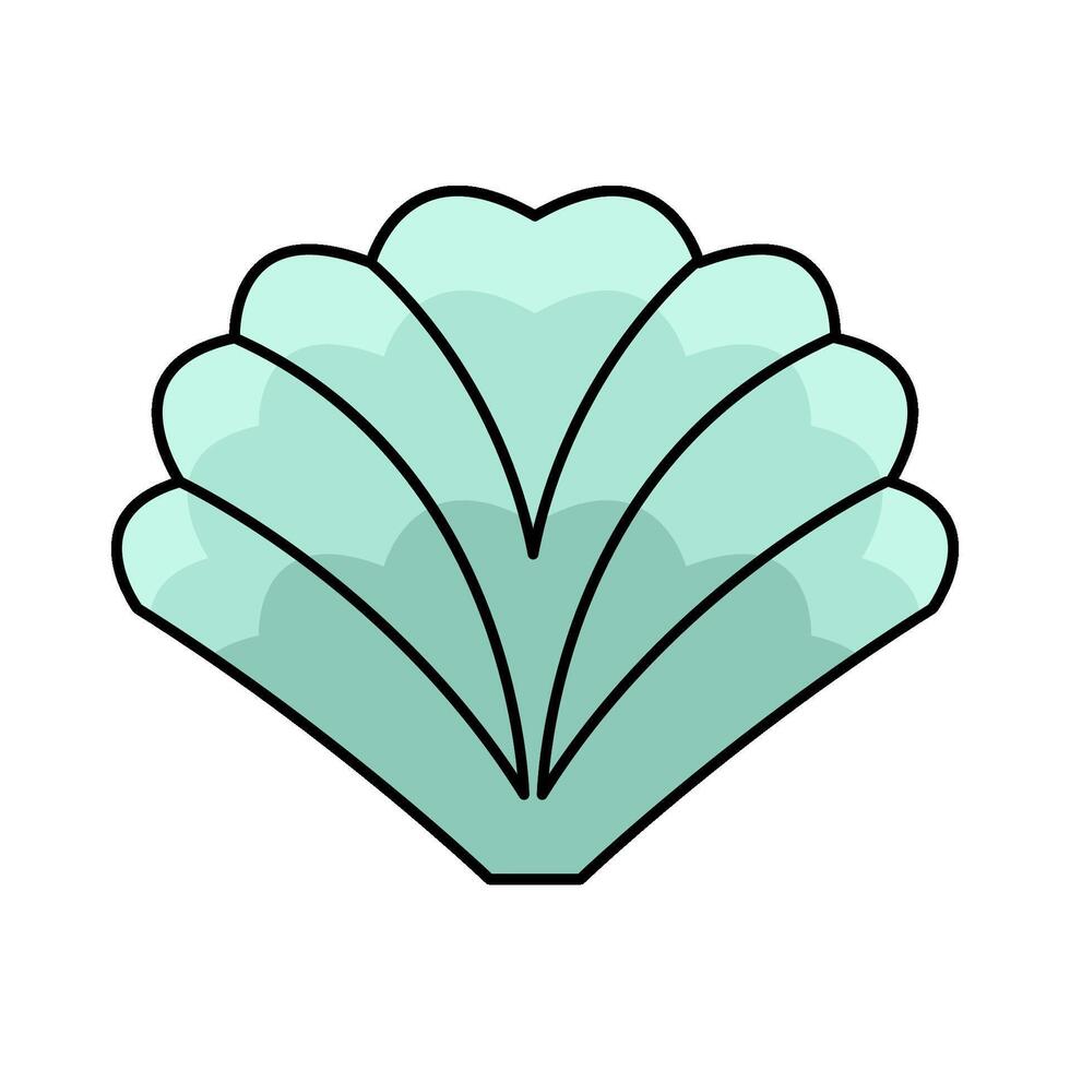 illustration of Clam Shell vector