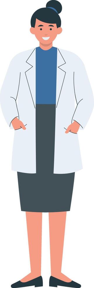 Pharmacist Person Character. vector