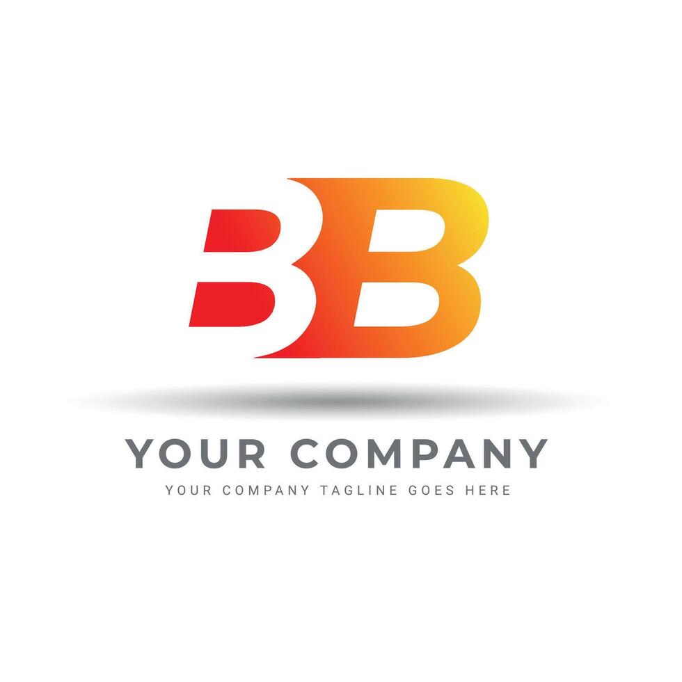 B LOGO FOR A BUSINESS OR COMPANY. B LETTER design, ICON, SIGN vector