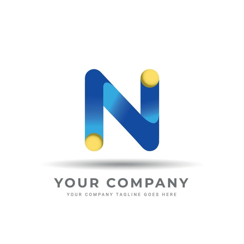 N logo design. N letter design. N alphabet design. N icon, FONT design. icon, abstract, lettering, logo, alphabet, sign. vector