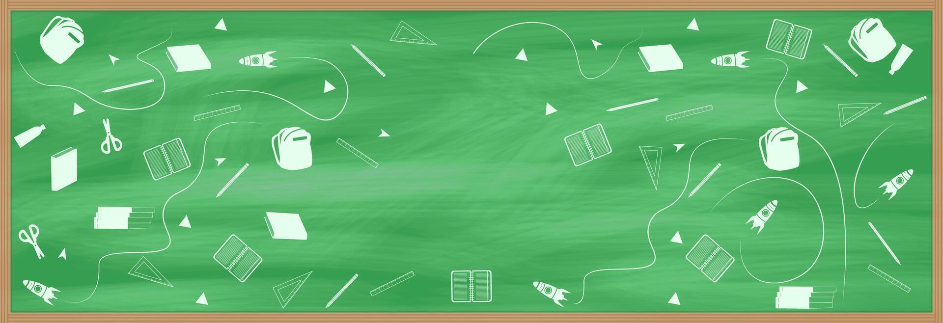 Welcome to school, schoolchildren. vector