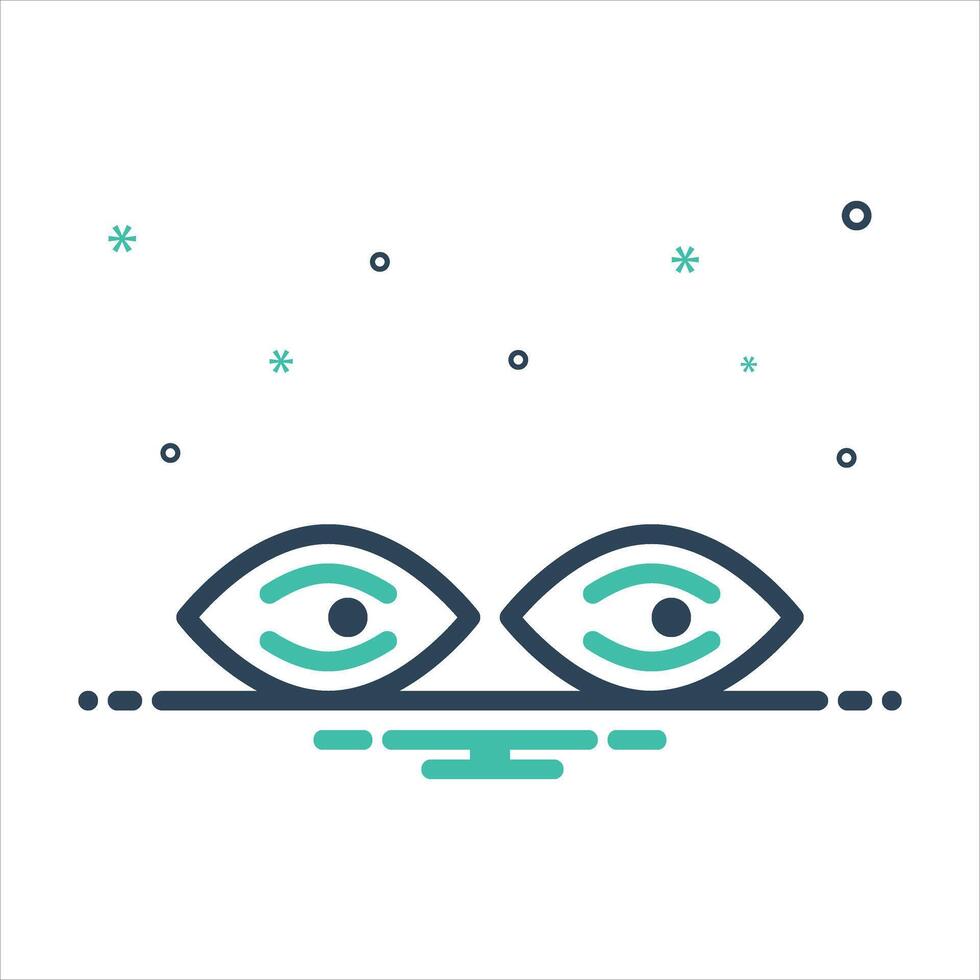 Mix icon side-view vector