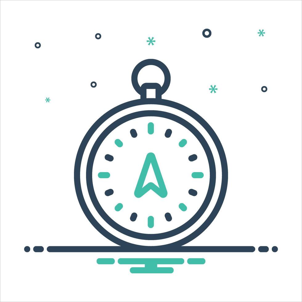 Mix icon navigation vector