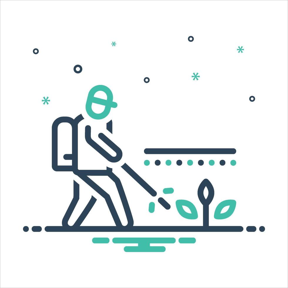 Mix icon pest-control vector