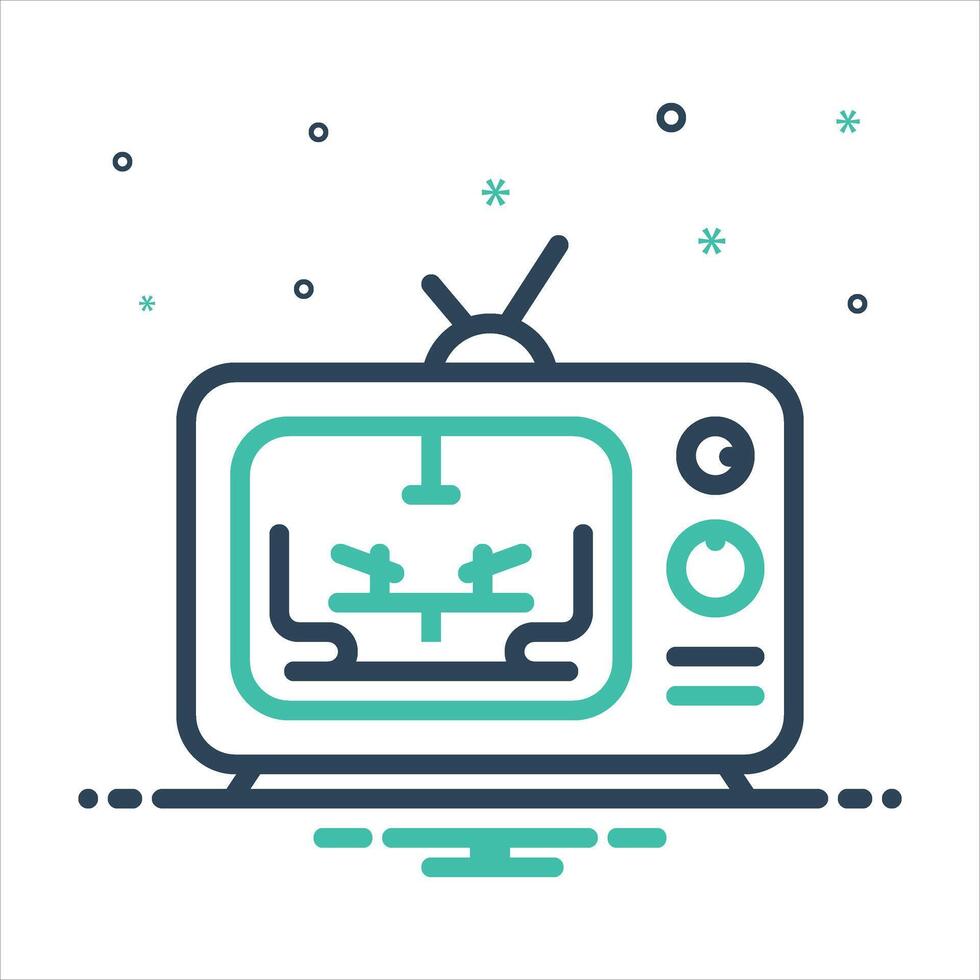Mix icon episodes vector
