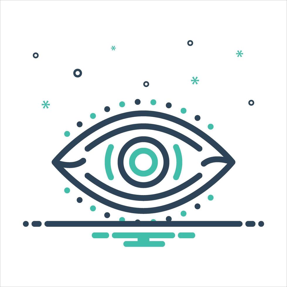Mix icon visual vector