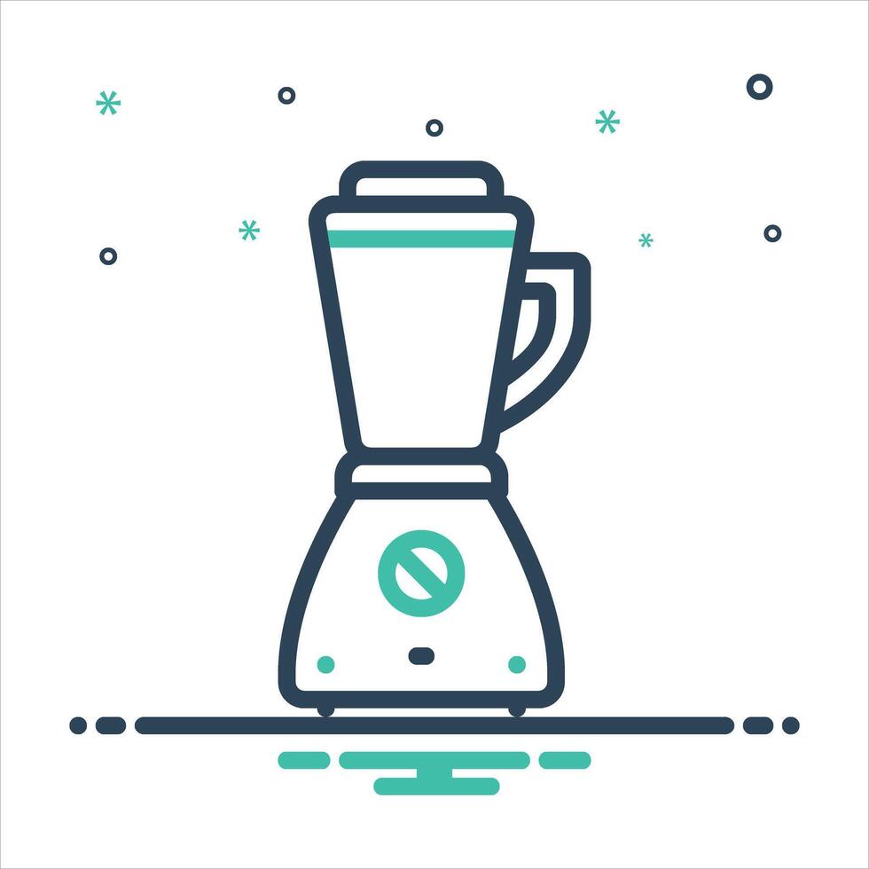 Mix icon mixer vector