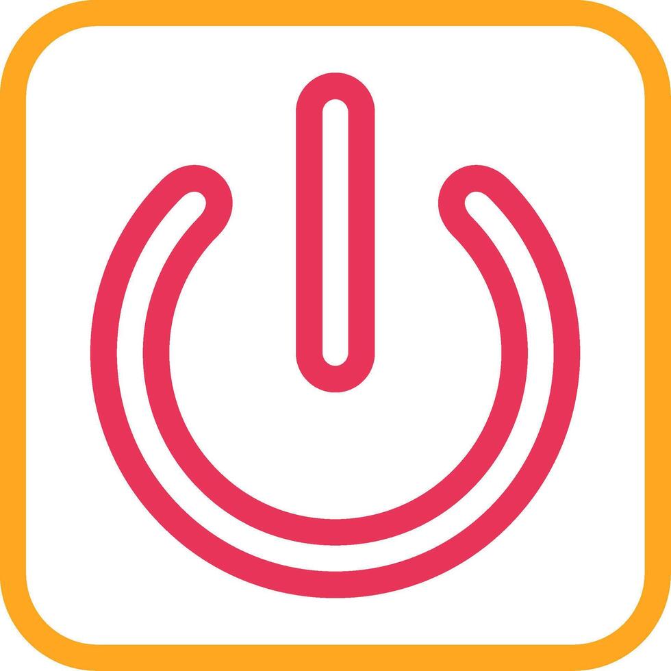 Power button icon illustration vector