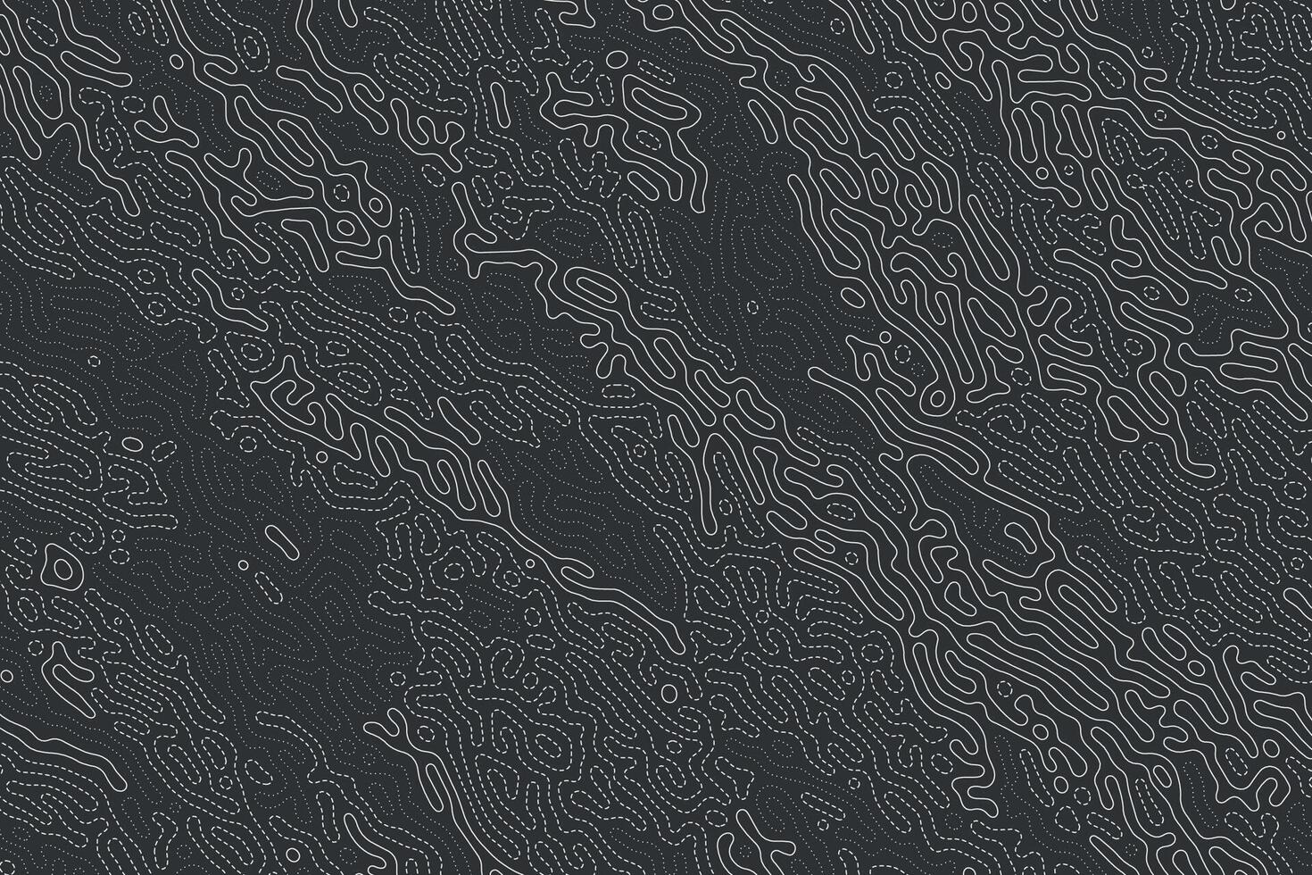 Artistic abstract background with interconnected organic wire forms and flowing patterns vector
