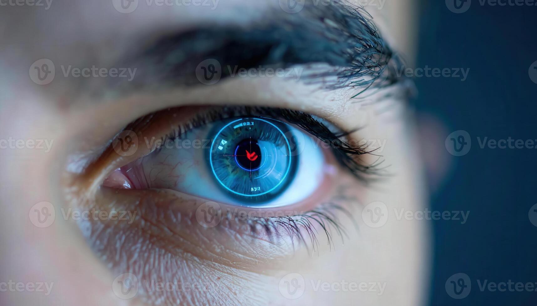Analyzing Customer Feedback with Advanced Radar Technology in Eye Display photo