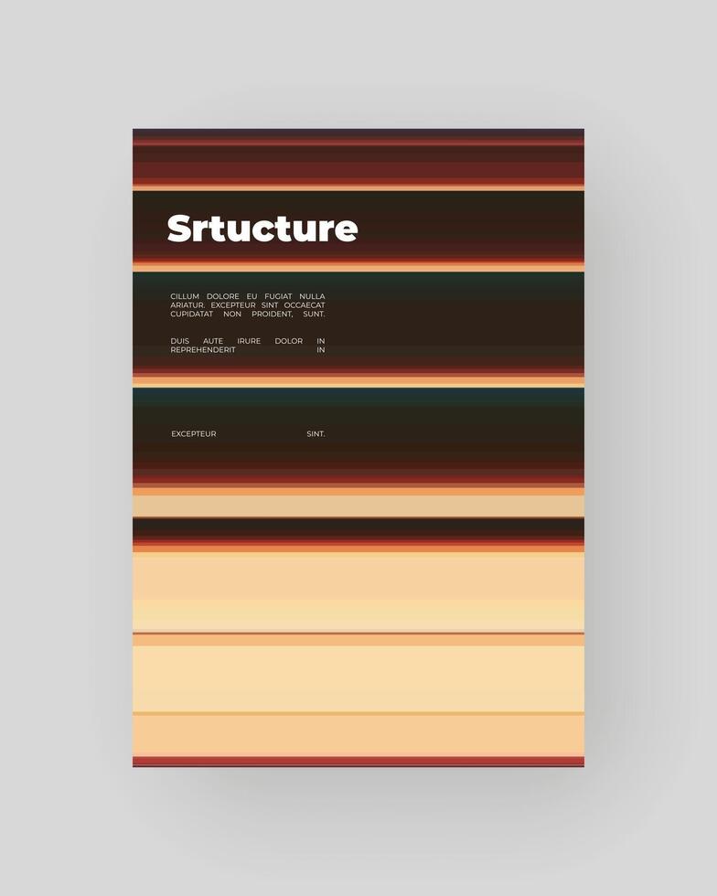 Stretched pixels blur effect, colorful stripes, speed gradient. Abstract Posters Design. vector