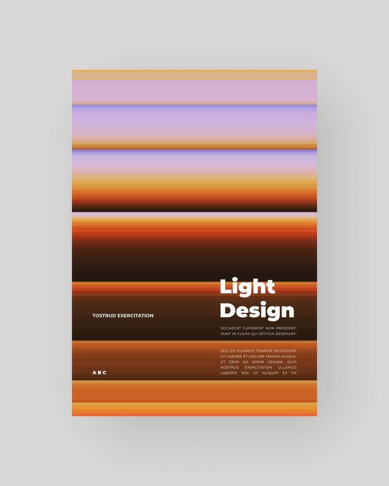 Stretched pixels effect, colorful stripes, speed gradient. Abstract Posters Design. vector