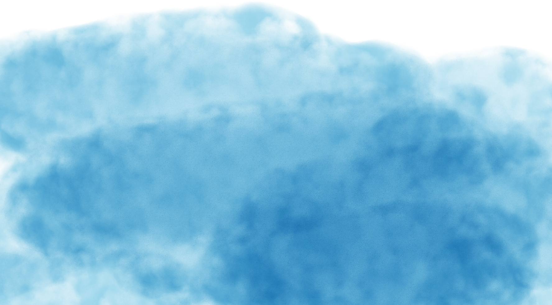 Hand painted watercolor blue cloud texture background with light sky gradient, ideal for creative graphic design, peaceful nature themes, digital overlays, and atmospheric illustrations png