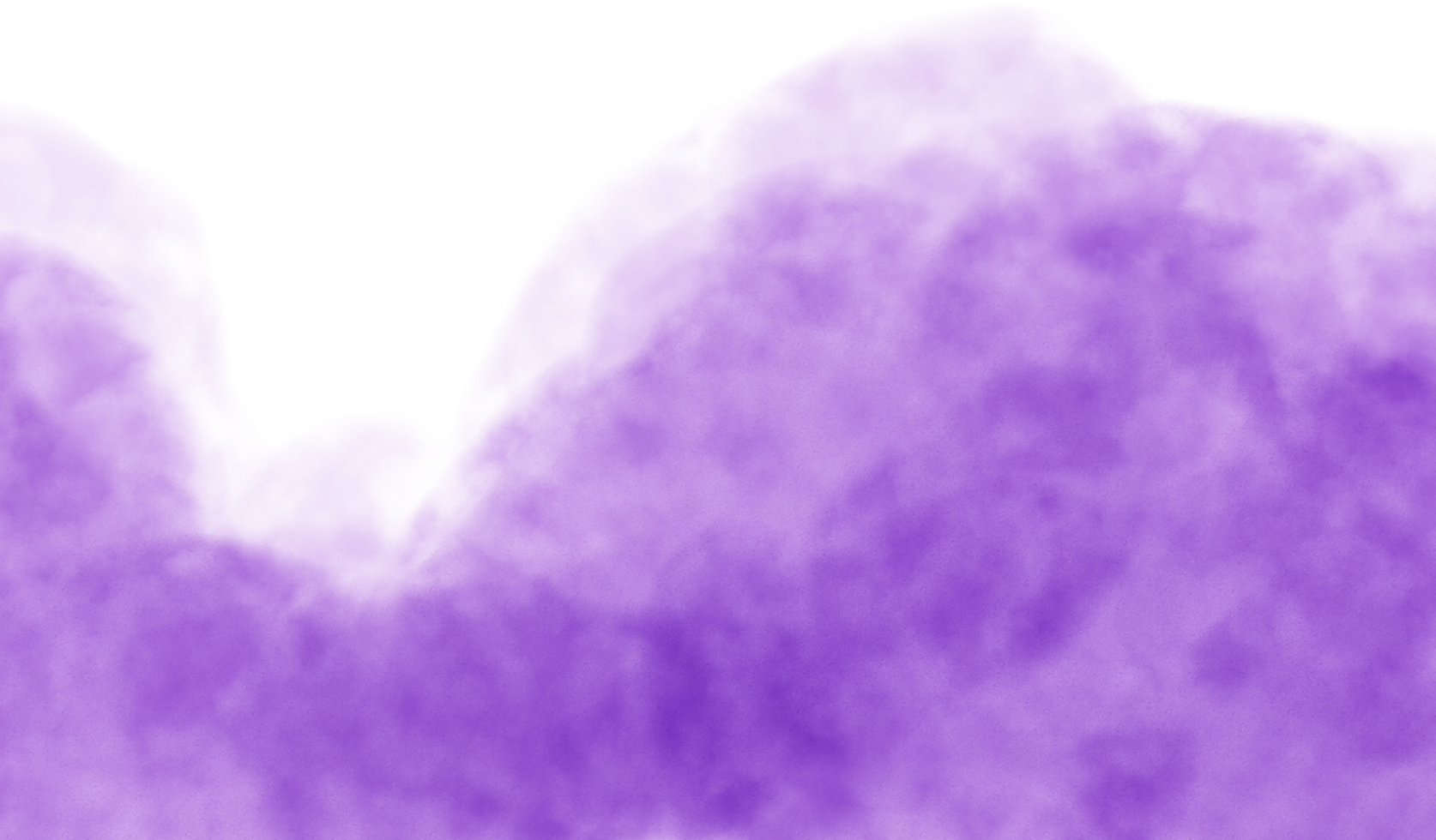 Hand painted purple watercolor cloud background with light gradient texture, ideal for creative graphic design, modern art projects png