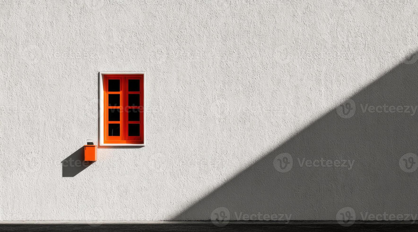 Warm Light Through the Simple Frame Design photo