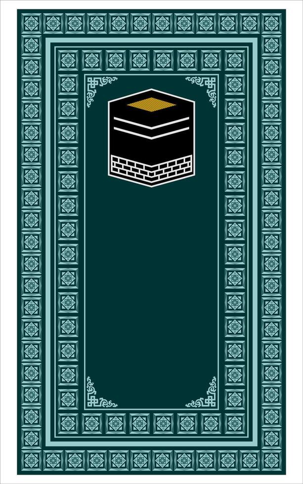 prayer rug image design vector