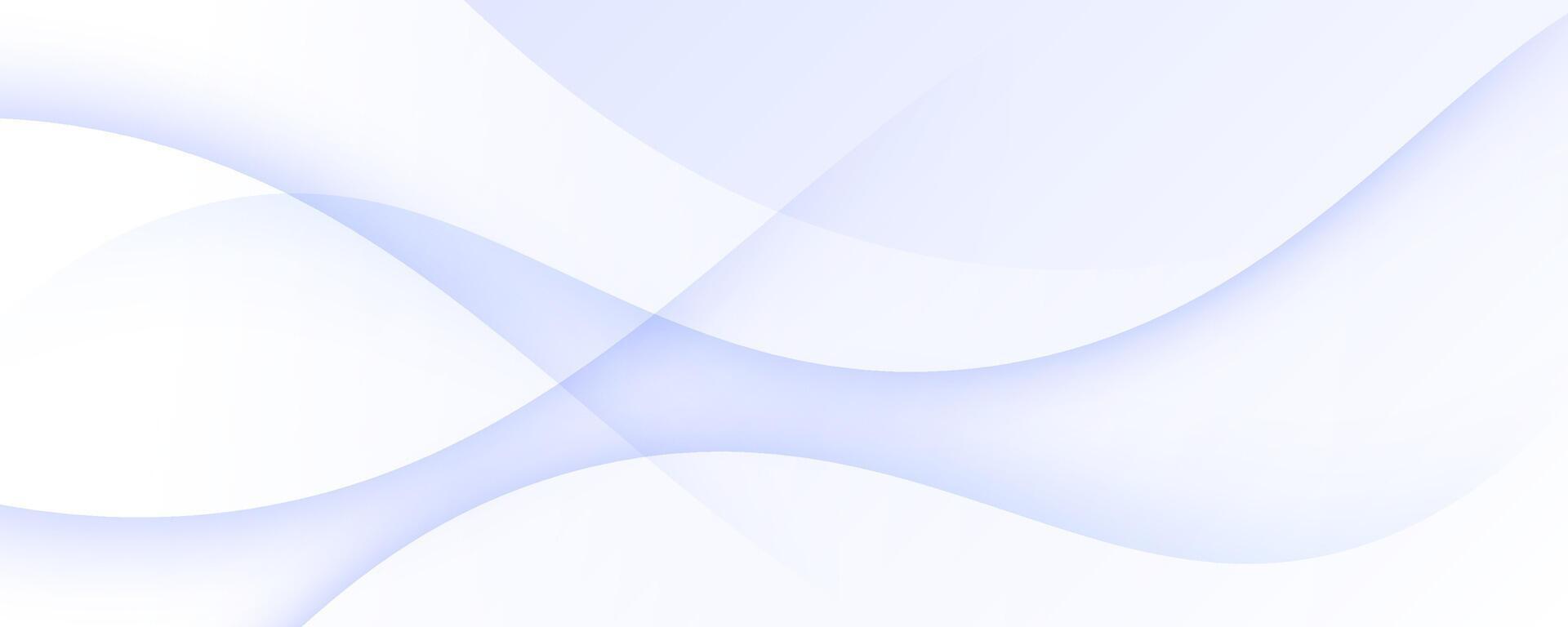 Abstract background featuring elegant white waves with smooth curved cutout shapes creating a clean modern flowing motion design perfect for banner, minimalist digital visuals, or presentations vector