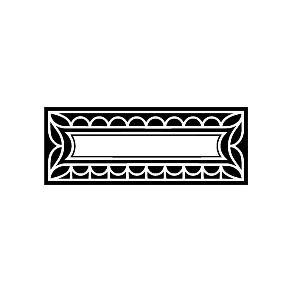 Art Deco Frame, Elegant Border, Minimalist, Minimalism vector