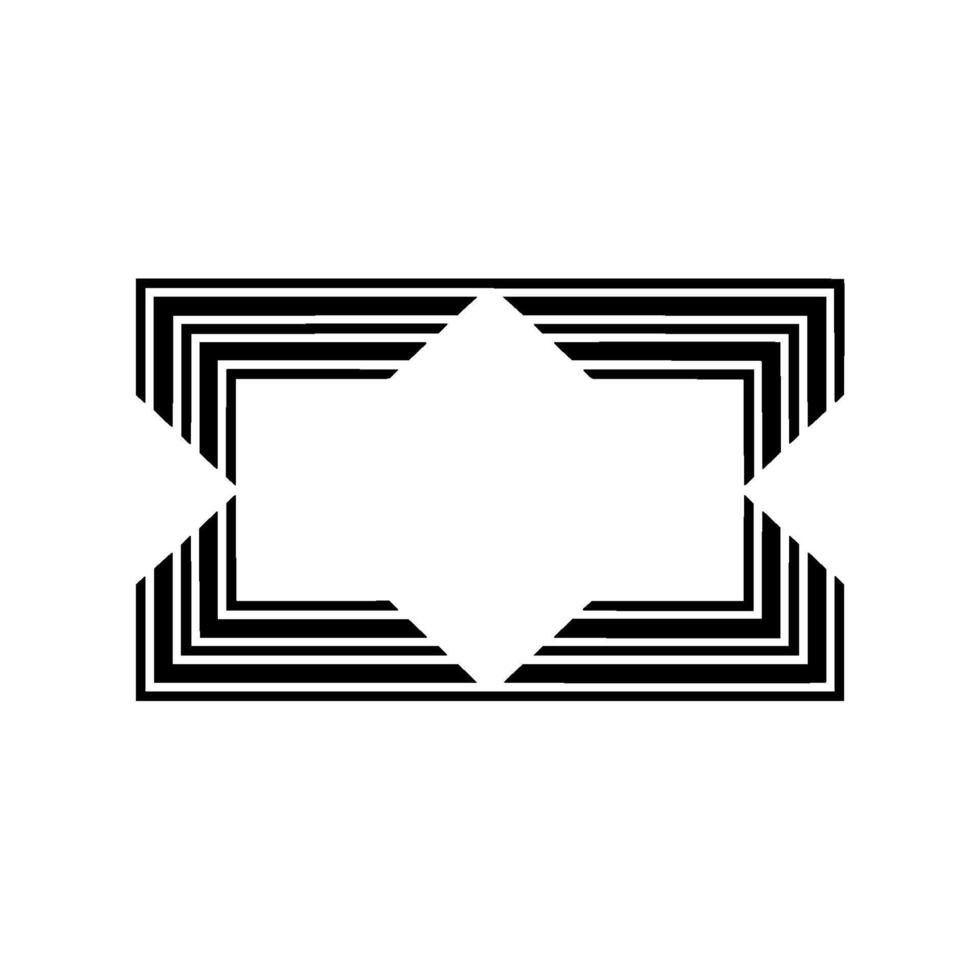 Geometric Framework, Minimalist , Abstract Contour, Geometry vector