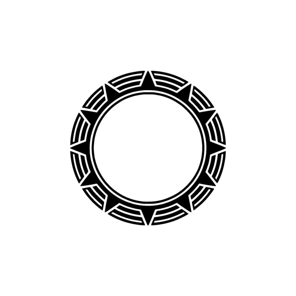 Geometric Portal, Minimalist Circle vector