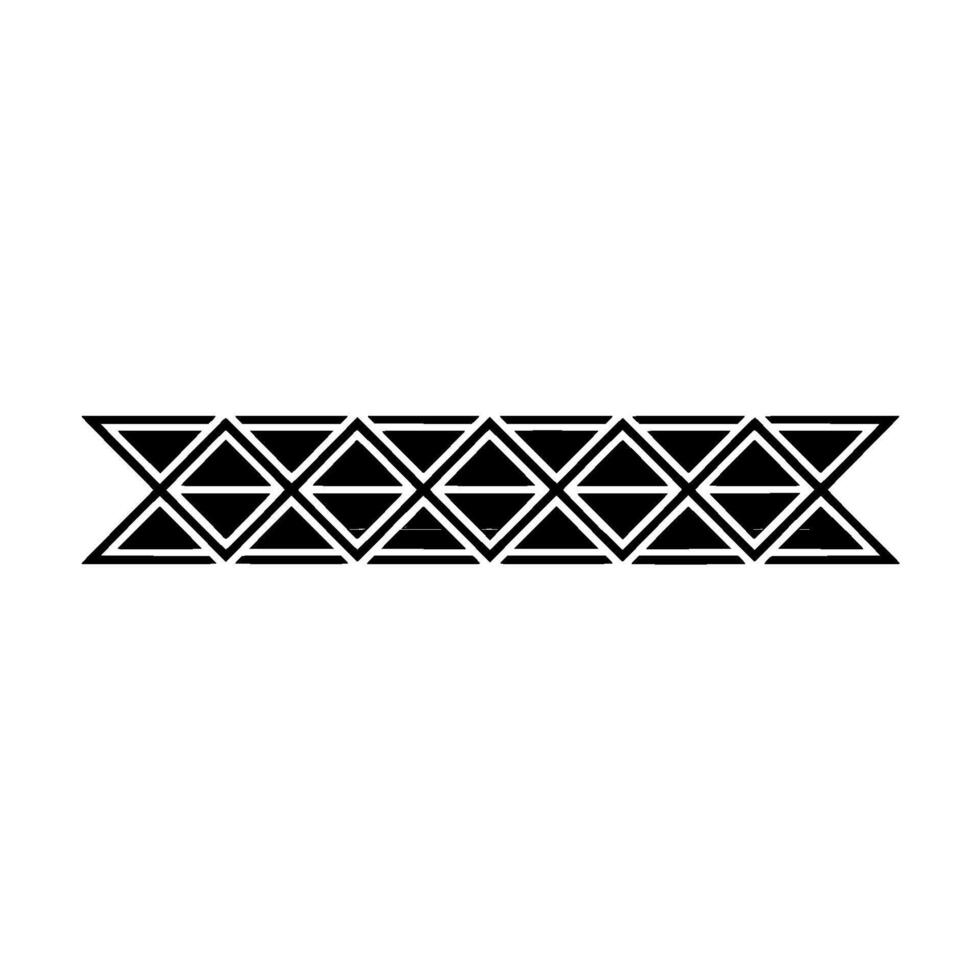 Geometric Gradient Border, Art Deco Inspired vector
