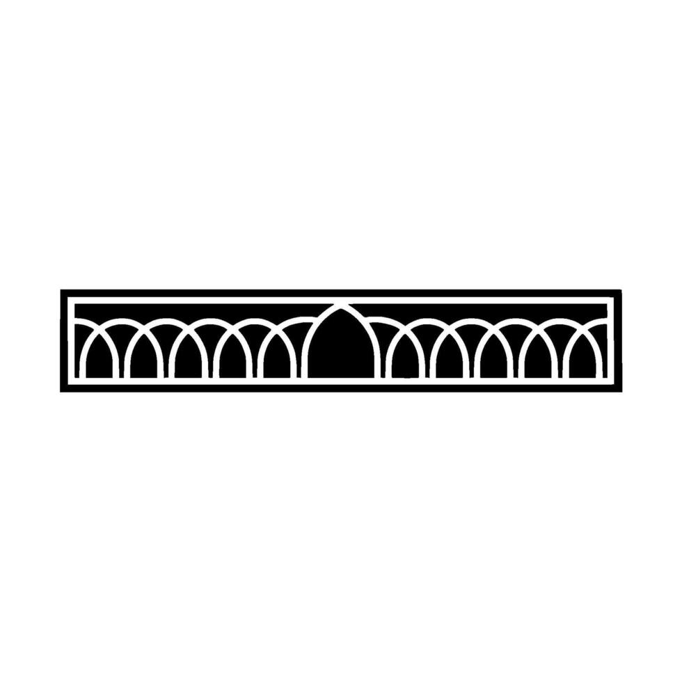 Geometric Arch Border, Minimalist , Elegant Outline, Modern vector