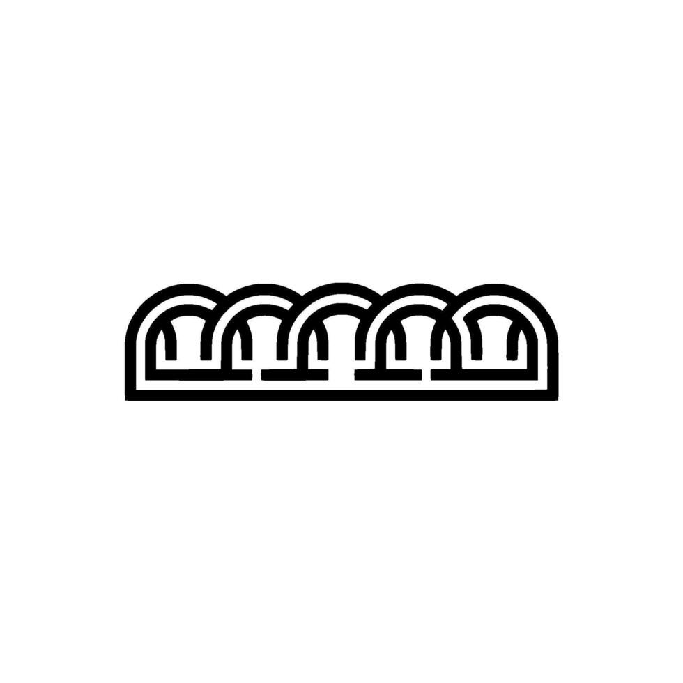 Minimalist Row, Geometric , Modern Emblem vector