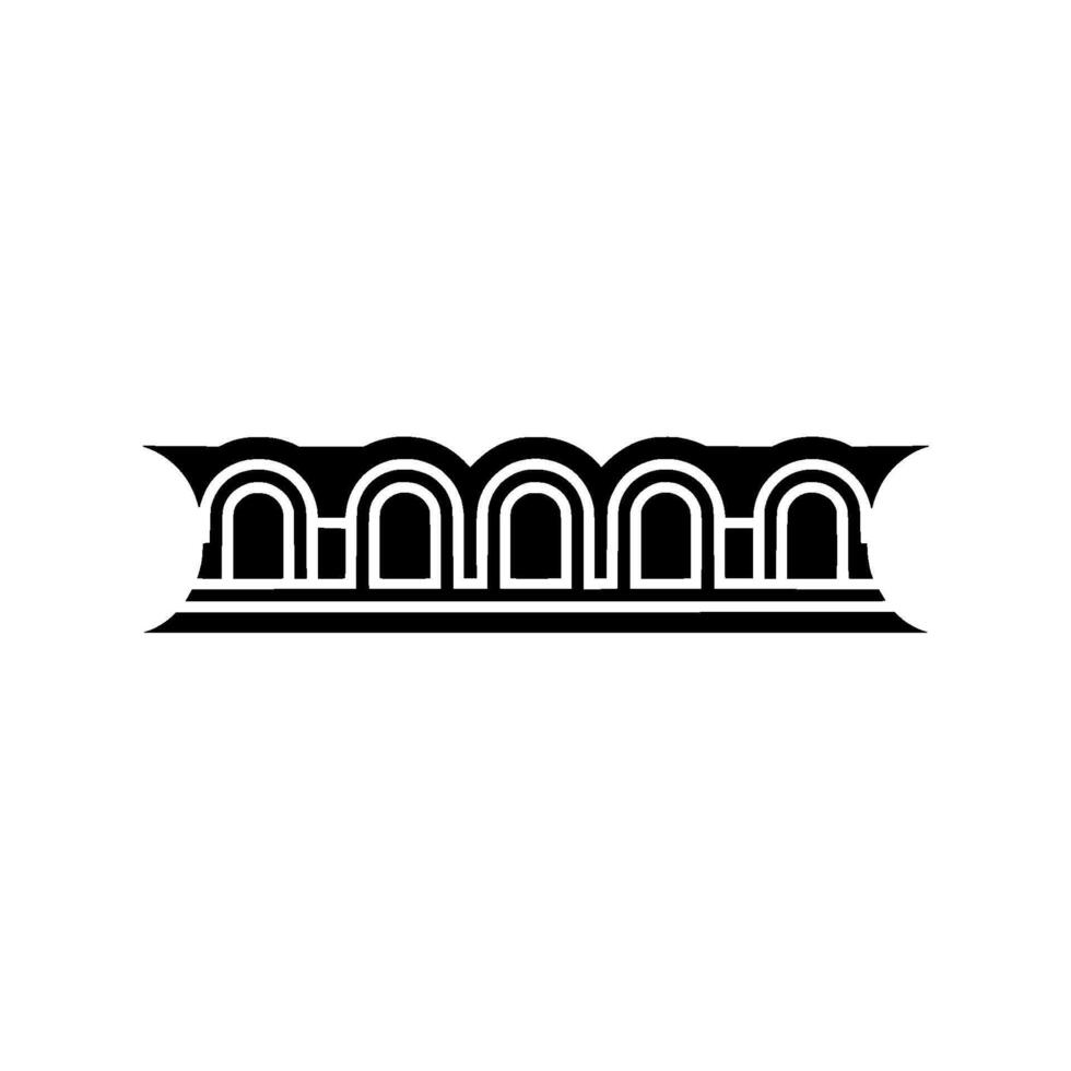 Geometric Wave, Minimalist , Modern Ornamentation vector