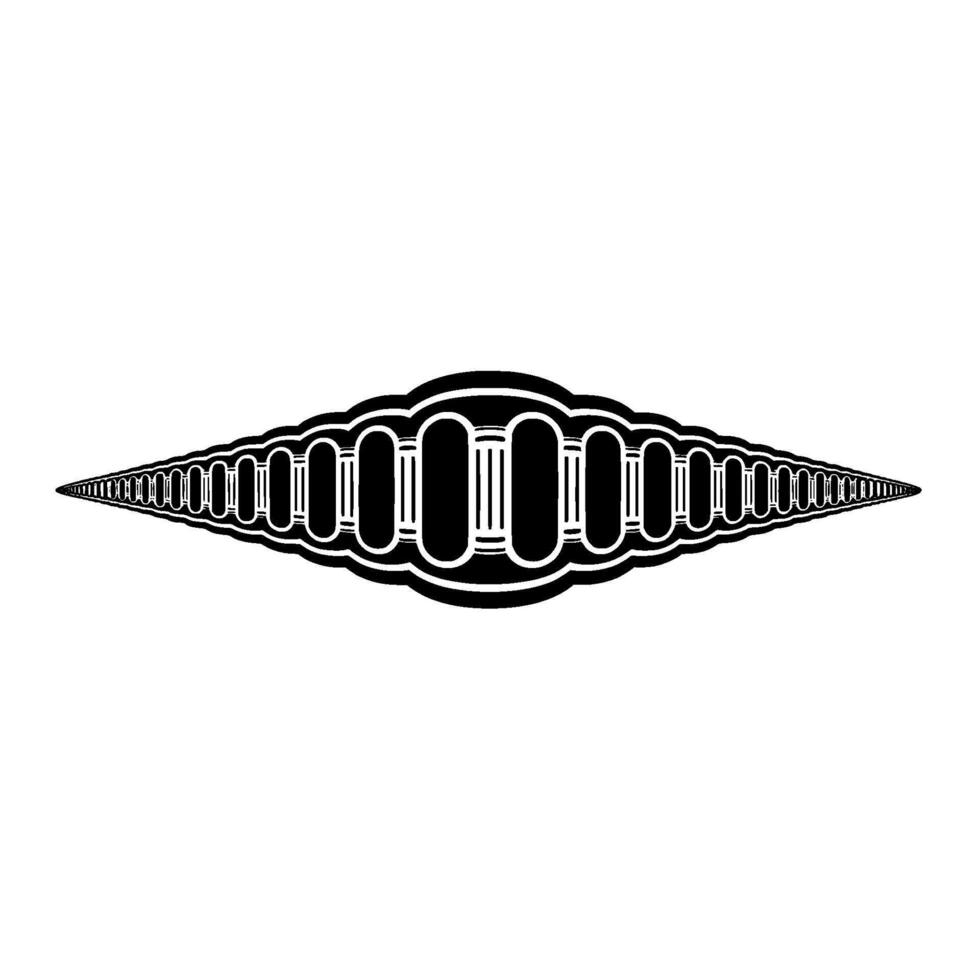 Abstract Spiral , Minimalist , Modern Emblem vector