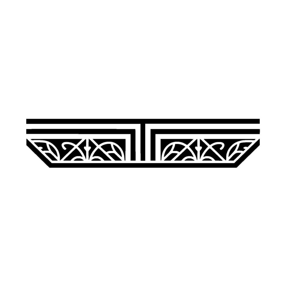 Geometric Celtic Border, Elegant Ornamentation vector