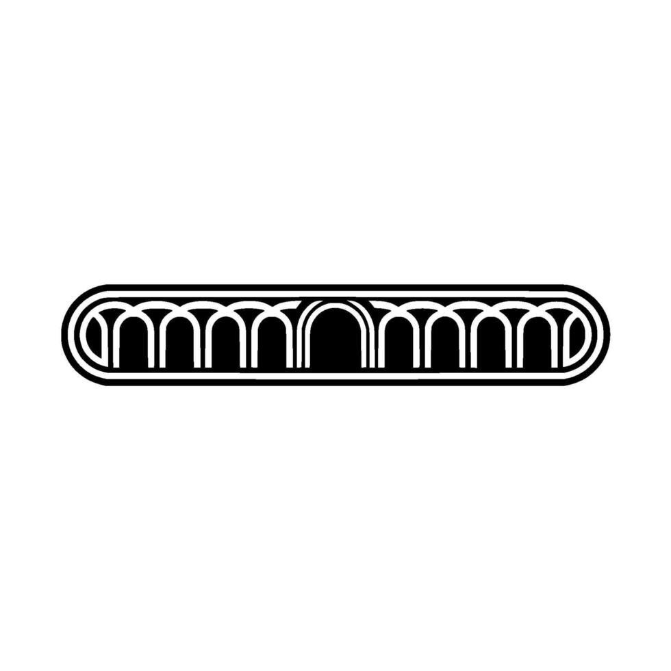 Abstract Linear Pattern, Minimalist , Retro Wave vector