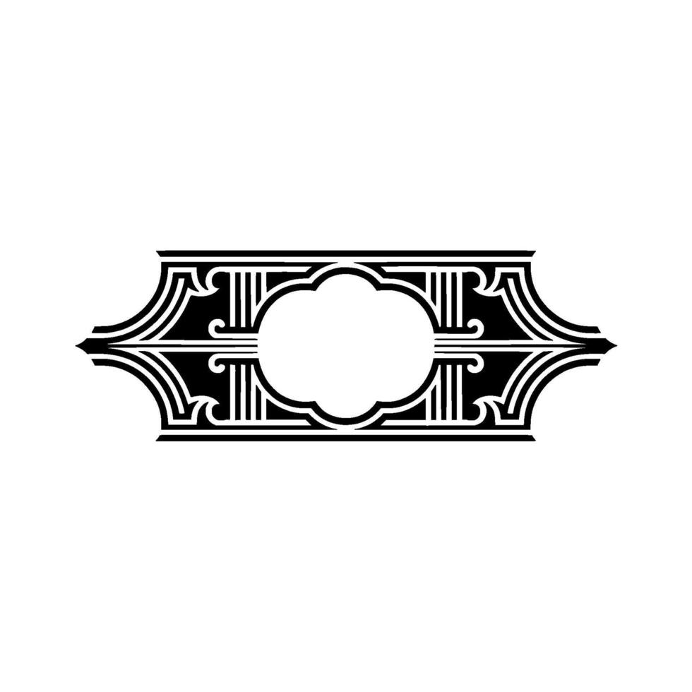 Art Deco Ornament, Elegant Frame, Vintage - Artdeco vector