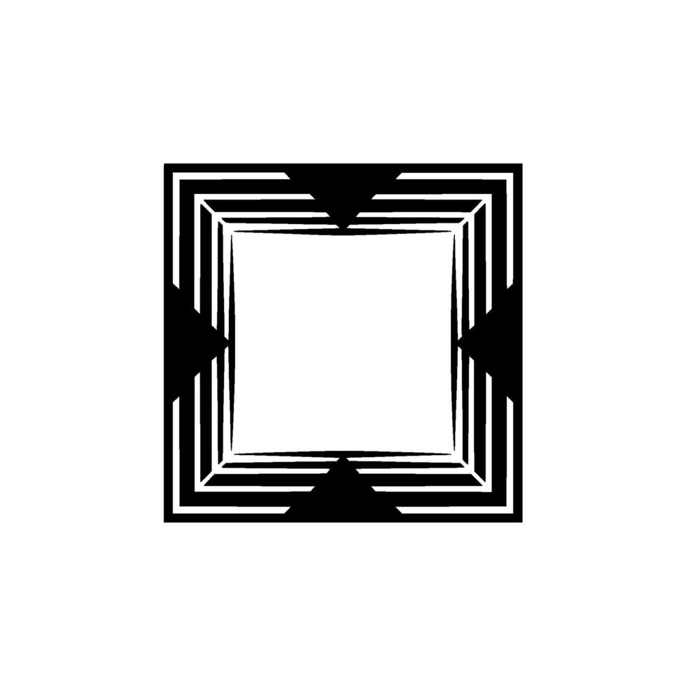 Geometric Frame, Minimalist , Abstract Contour, Geometry vector