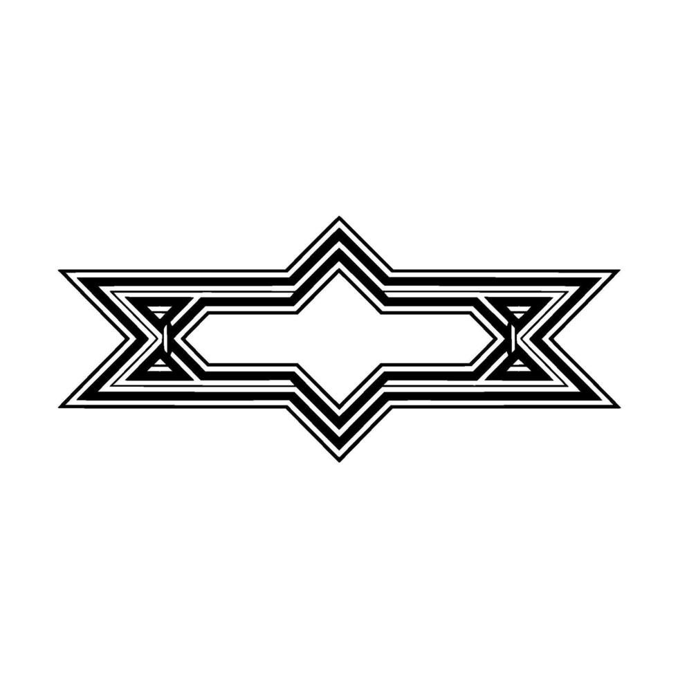 Geometric Starburst, Minimalist , Modern Emblem, Abstract vector