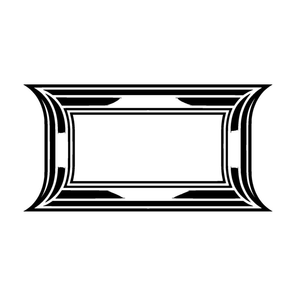 Geometric Archway, Subtle Gradient, Minimalist vector