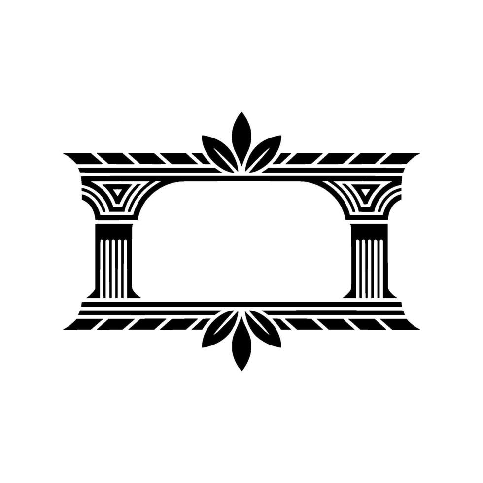 Elegant Classical Frame, Decorative Border, Ornate vector