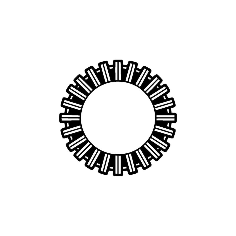 Circular Gradient , Minimalist , Modern Abstract vector