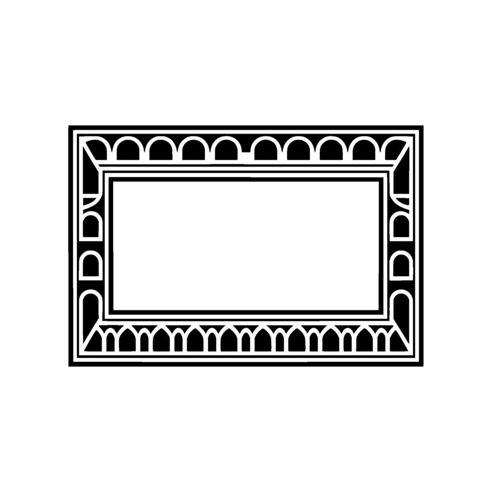 Geometric Frame, Art Deco Style, Minimalist, Artdeco vector