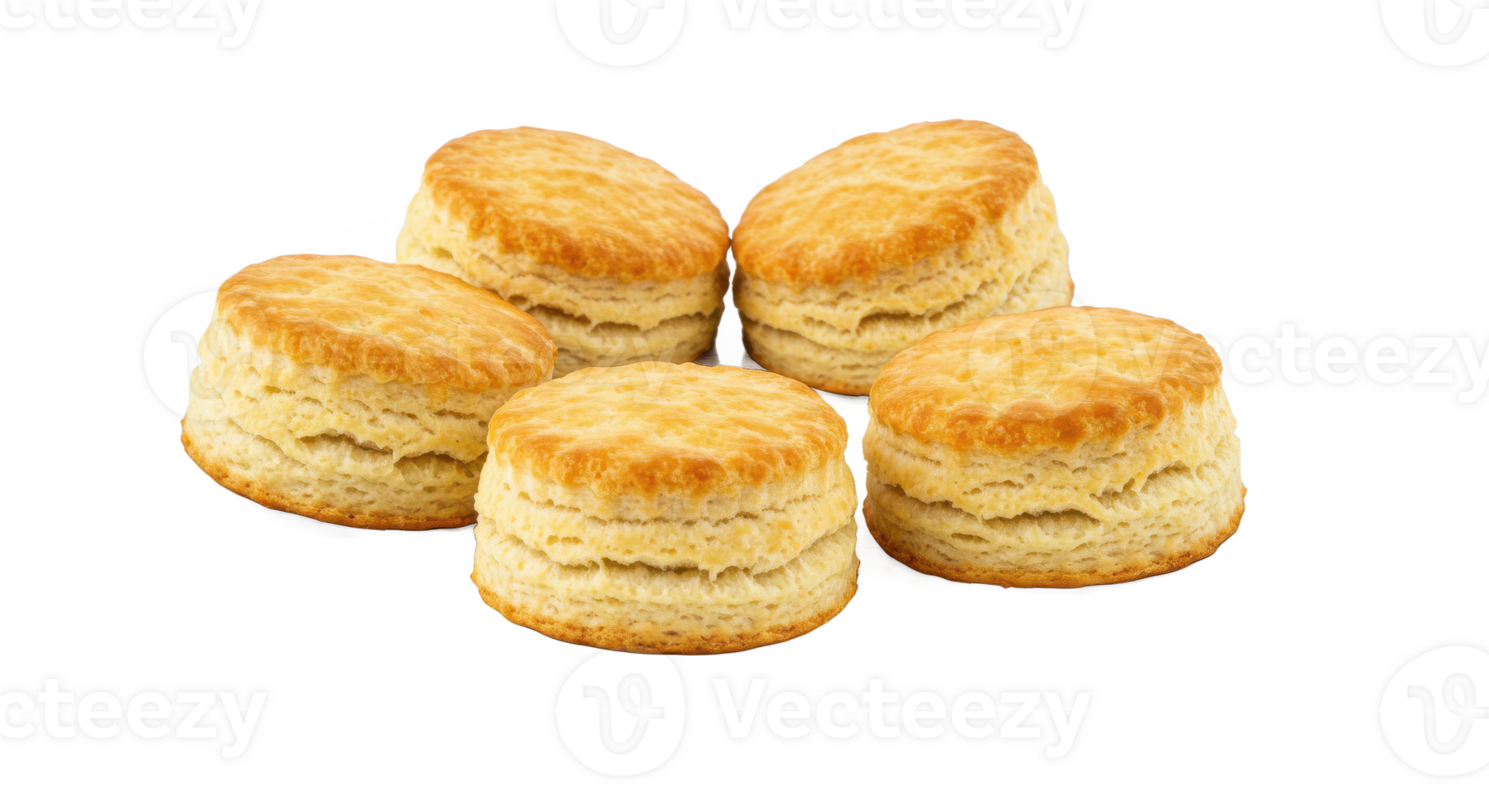A delectable stack of golden brown biscuits arranged artfully on a neutral surface ready to be enjoyed png