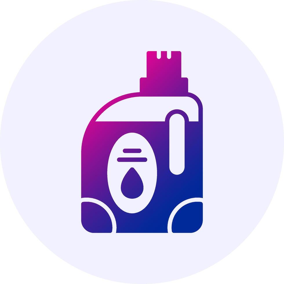 Detergent Gradient Style Icon vector