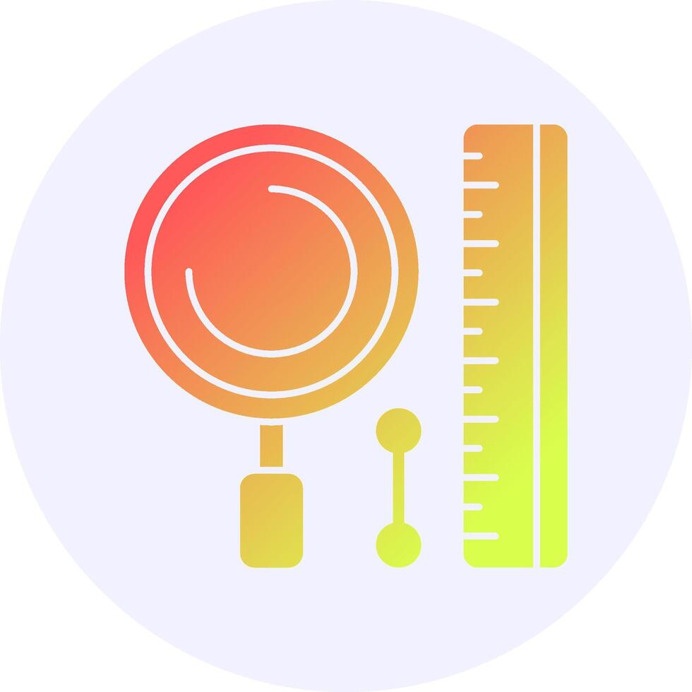 Trade Tools Icon Minimal Gradient Style vector