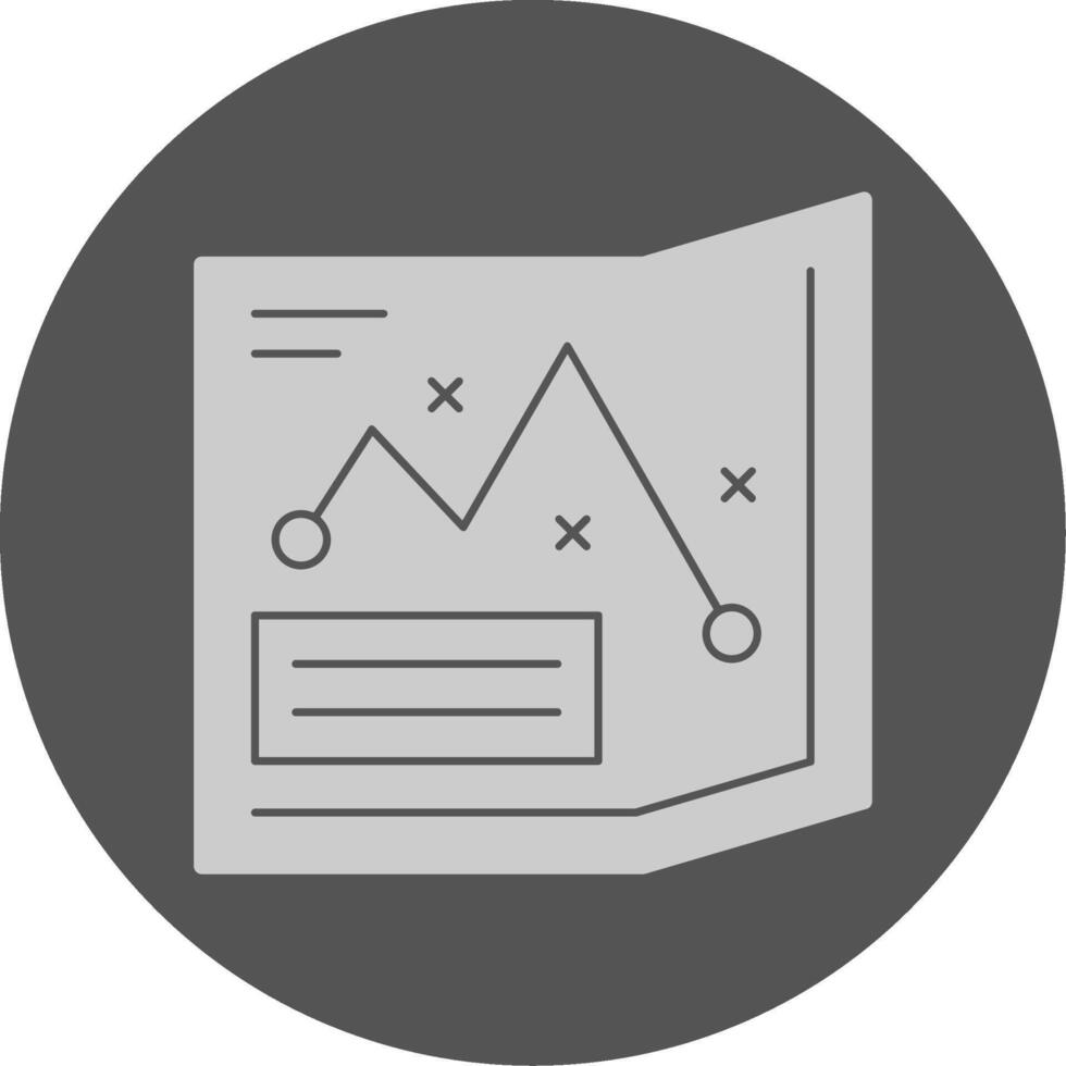Map Solid Grey Minimal Circle Icon vector