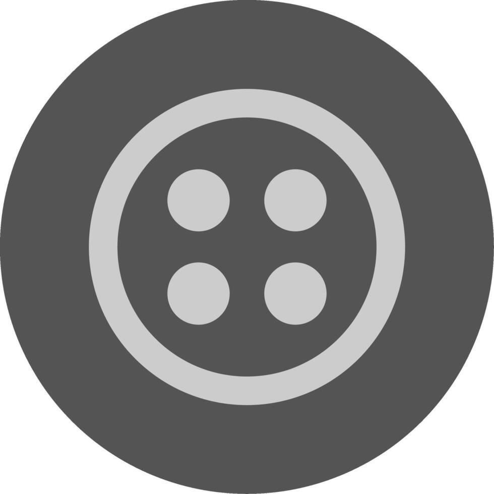 More Solid Grey Circle Icon vector